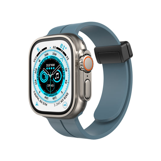 Compatible with Apple Watch Quick Magnetic Sports Band Strap Series 8-2