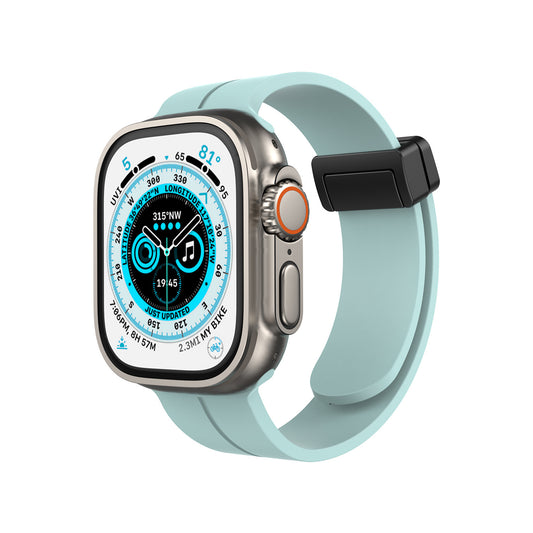 Compatible with Apple Watch Quick Magnetic Sports Band Strap Series 8-2