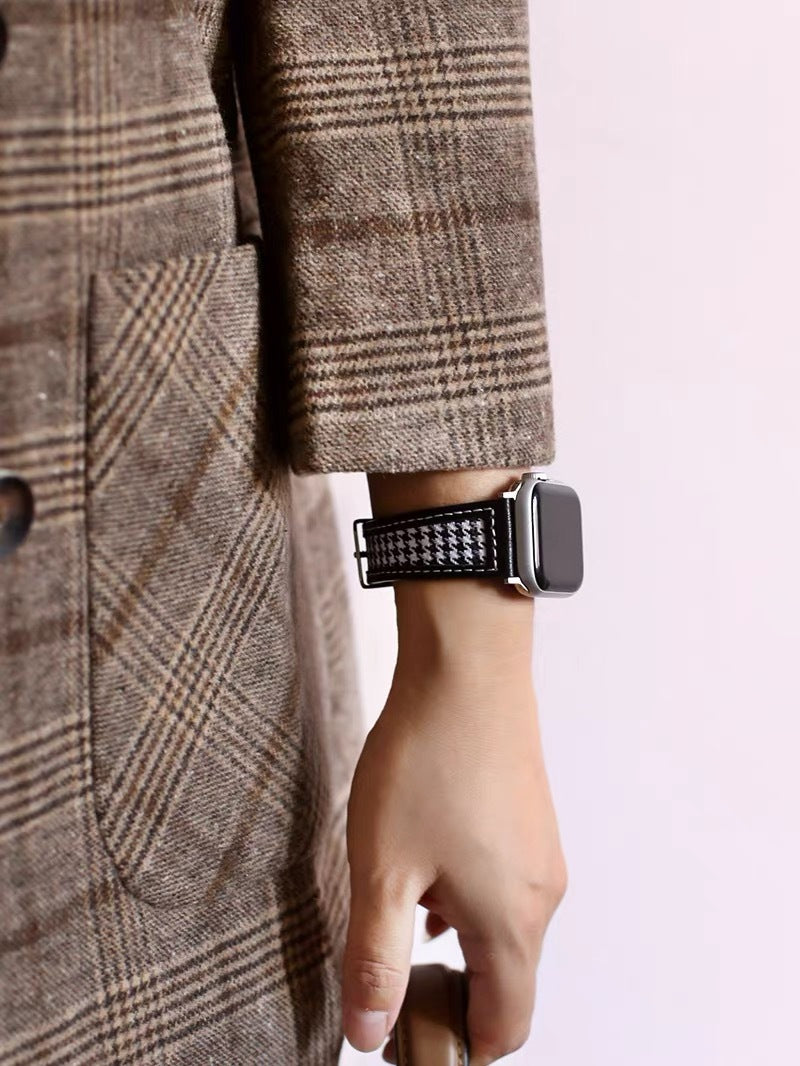 For Apple Watch Ethnic Silk Screen Band Strap Series 8 7 6 5 4 3 2 38-49mm
