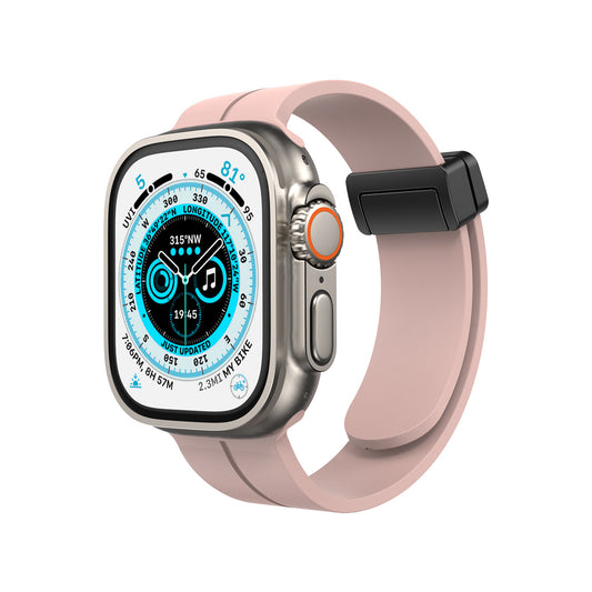 Compatible with Apple Watch Quick Magnetic Sports Band Strap Series 8-2