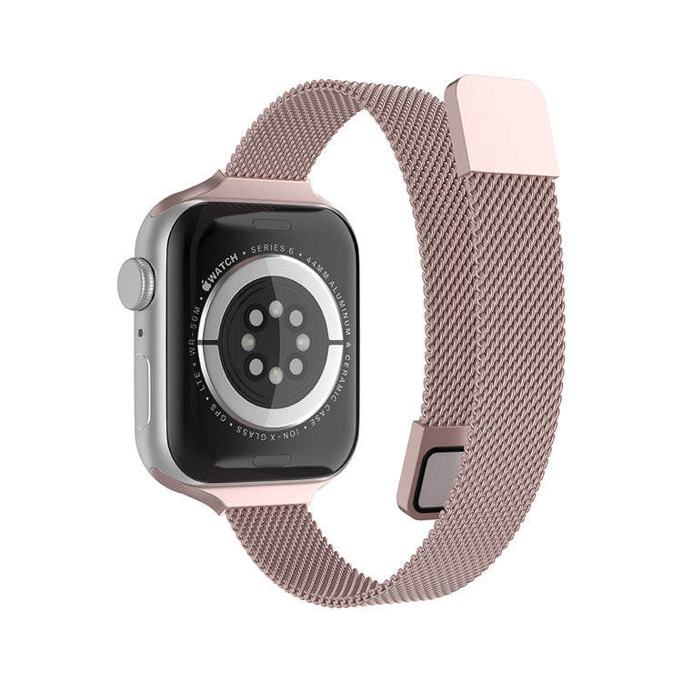 Compatible with Apple Watch Stainless Steel Strap iWatch Ultra Series 3-8