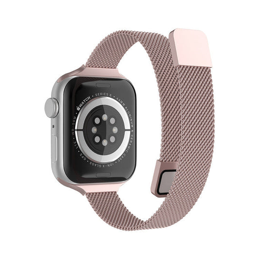 Compatible with Apple Watch Stainless Steel Strap iWatch Ultra Series 3-8
