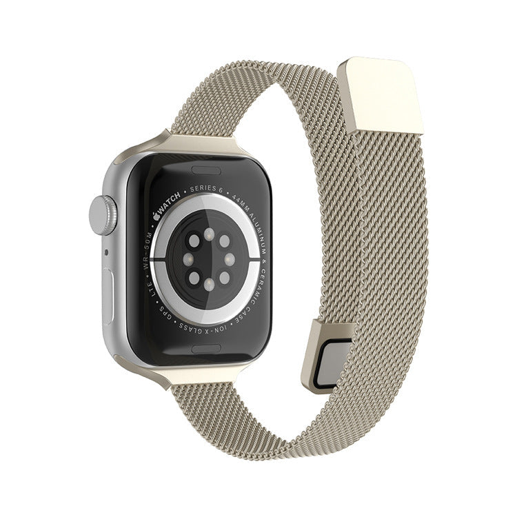 Compatible with Apple Watch Stainless Steel Strap iWatch Ultra Series 3-8