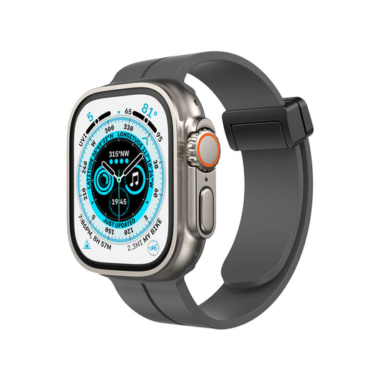 Compatible with Apple Watch Quick Magnetic Sports Band Strap Series 8-2