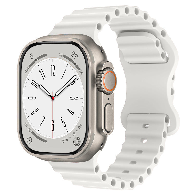 Compatible with Apple Watch Ocean Band Strap iWatch Ultra Series 3-8