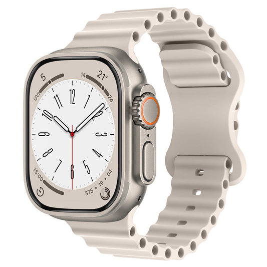 Compatible with Apple Watch Ocean Band Strap iWatch Ultra Series 3-8