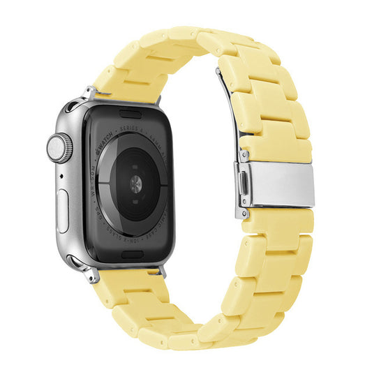 Compatible with Apple Watch Candy Resin Acrylic & Silicone Band Strap Series 8-2