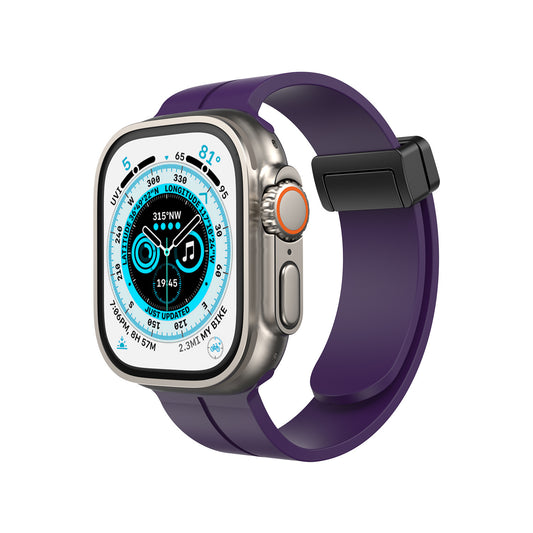 Compatible with Apple Watch Quick Magnetic Sports Band Strap Series 8-2