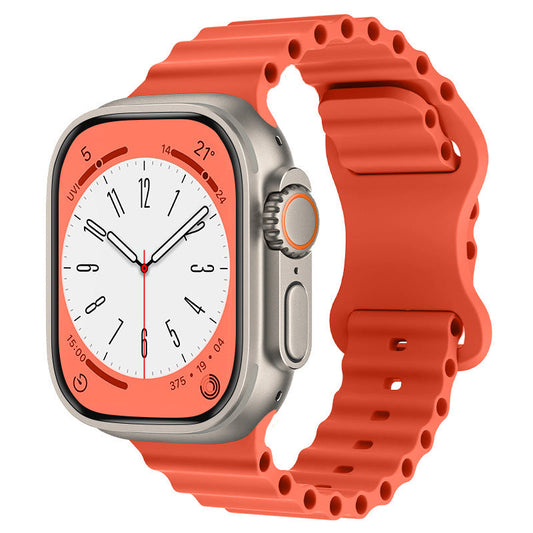 Compatible with Apple Watch Ocean Band Strap iWatch Ultra Series 3-8