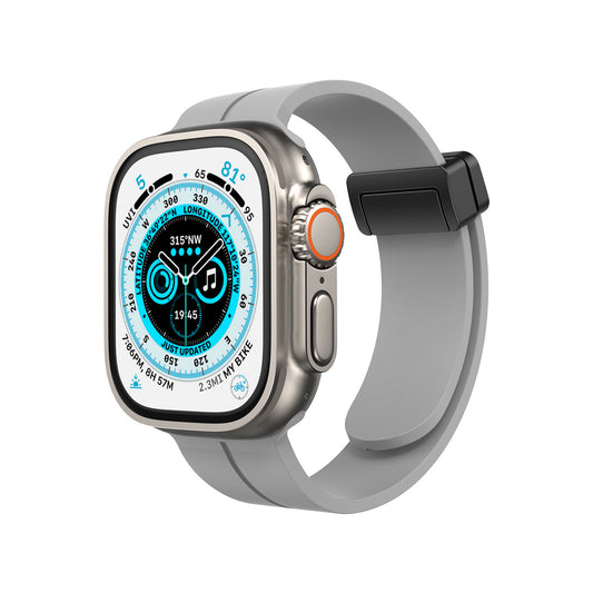 Compatible with Apple Watch Quick Magnetic Sports Band Strap Series 8-2