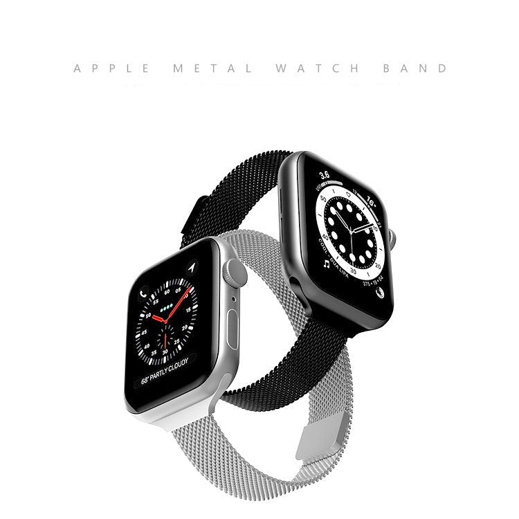 Compatible with Apple Watch Stainless Steel Strap iWatch Ultra Series 3-8