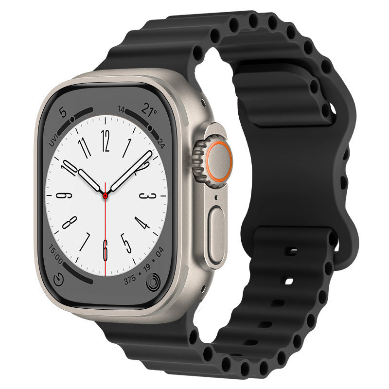 Compatible with Apple Watch Ocean Band Strap iWatch Ultra Series 3-8