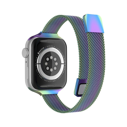 Compatible with Apple Watch Stainless Steel Strap iWatch Ultra Series 3-8