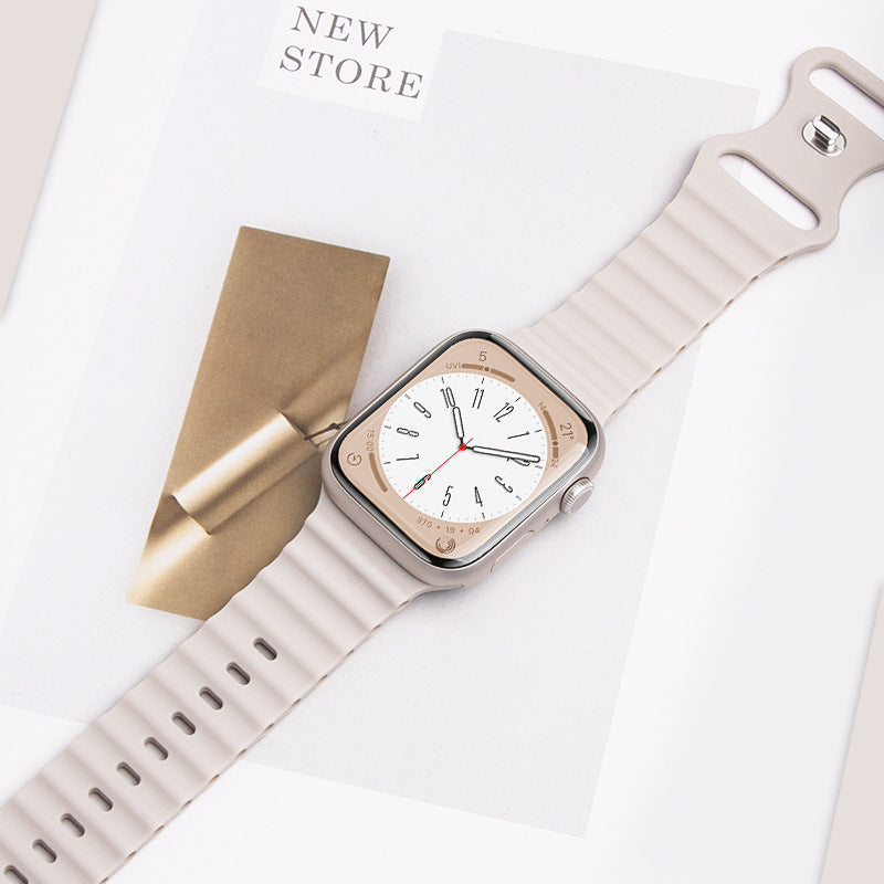 Compatible with Apple Watch Ocean Band Strap iWatch Ultra Series 3-8