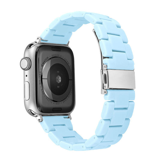 Compatible with Apple Watch Candy Resin Acrylic & Silicone Band Strap Series 8-2