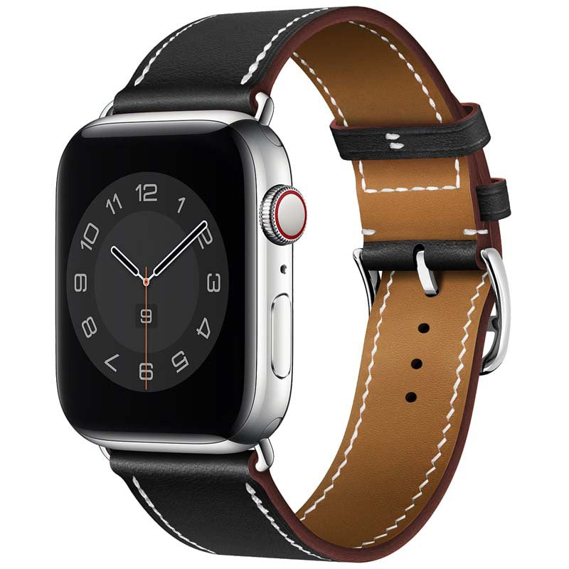 Compatible with Apple Watch Leather Band Strap Series 3-8 38/40/41mm