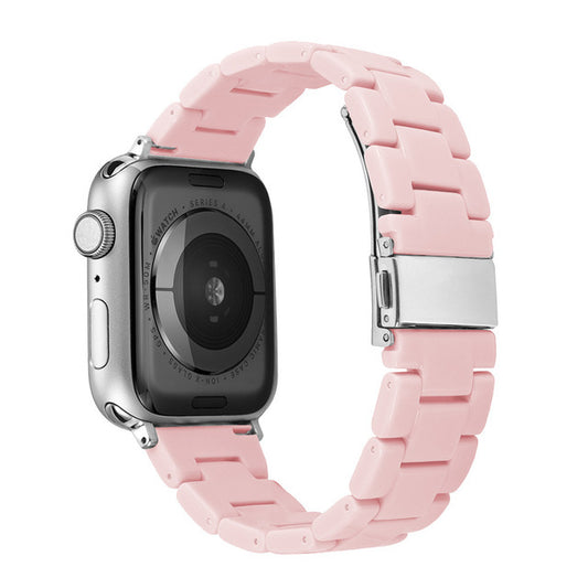 Compatible with Apple Watch Candy Resin Acrylic & Silicone Band Strap Series 8-2
