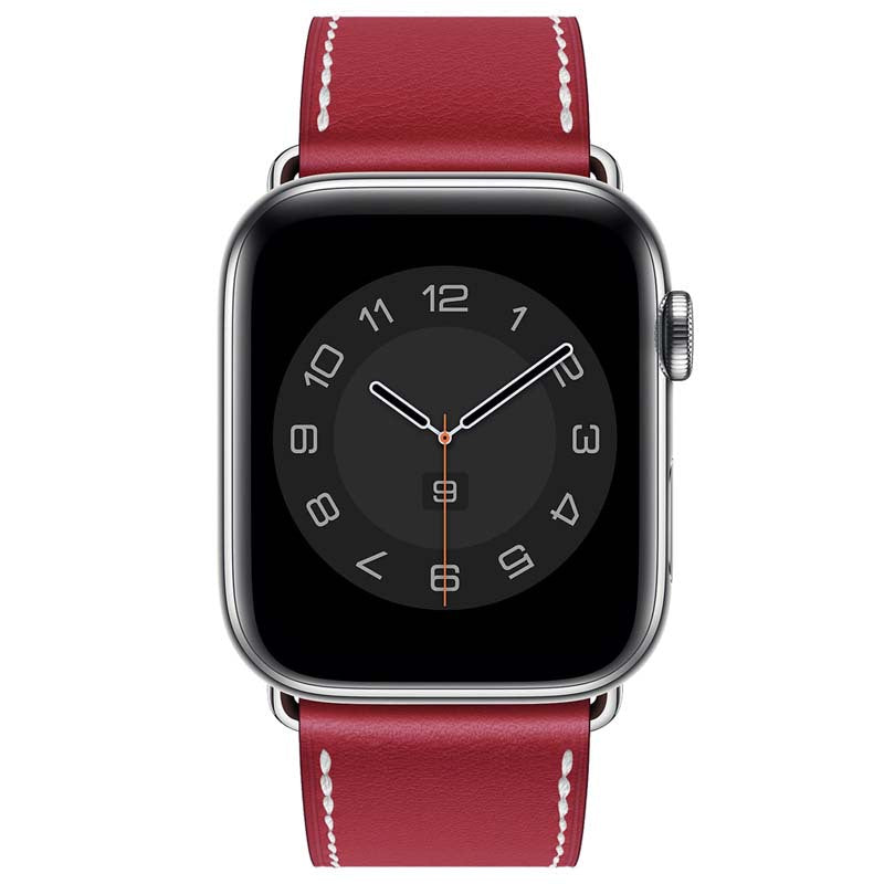 Compatible with Apple Watch Leather Band Strap Series 3-8 38/40/41mm