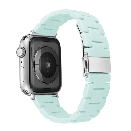 Compatible with Apple Watch Candy Resin Acrylic & Silicone Band Strap Series 8-2