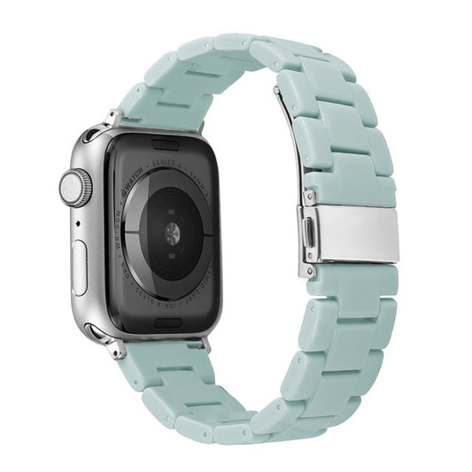 Compatible with Apple Watch Candy Resin Acrylic & Silicone Band Strap Series 8-2