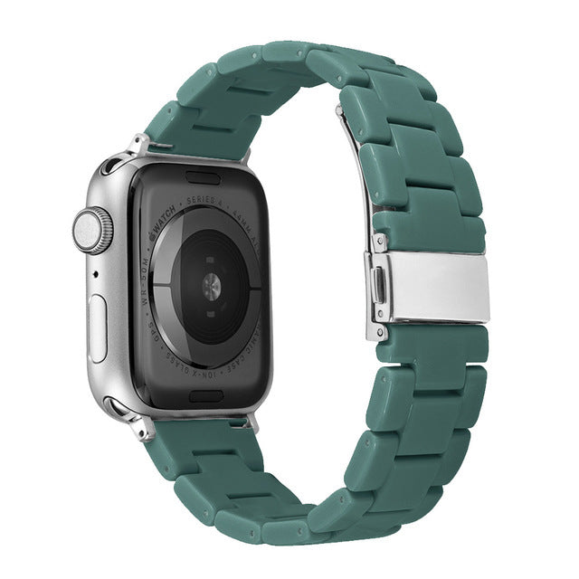 Compatible with Apple Watch Candy Resin Acrylic & Silicone Band Strap Series 8-2