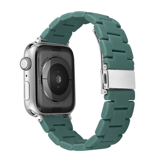 Compatible with Apple Watch Candy Resin Acrylic & Silicone Band Strap Series 8-2