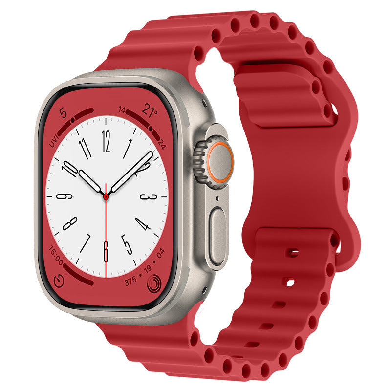 Compatible with Apple Watch Ocean Band Strap iWatch Ultra Series 3-8