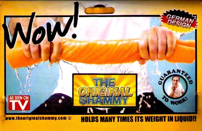 Original Shammy Towels 2-Pack (13.5"×16.75") – Super-Absorbent Car Drying