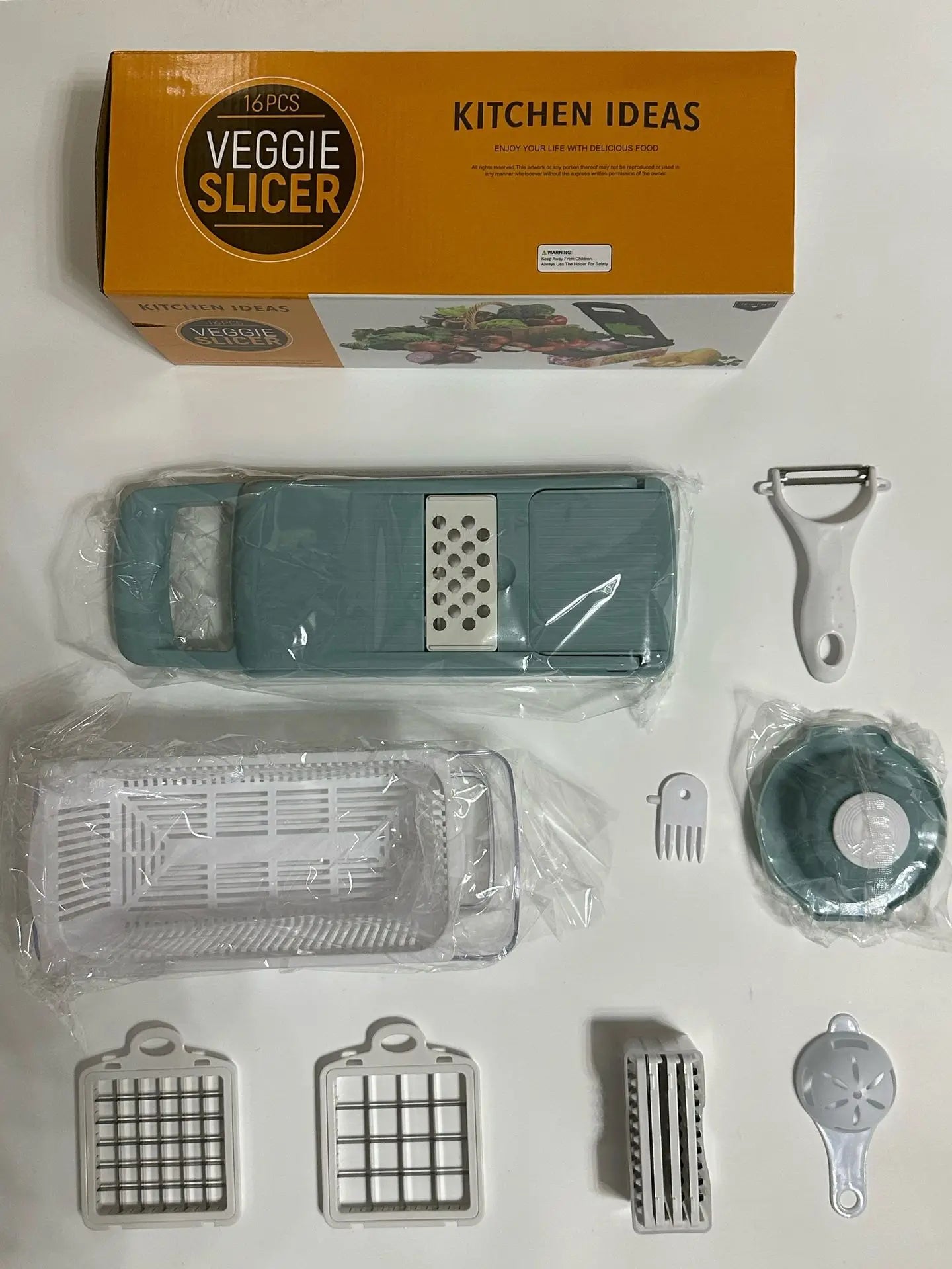 Pink Vegetable Chopper, Multifunctional Fruit Slicer, Manual Food Grater, Vegetable Slicer, Cutter With Container