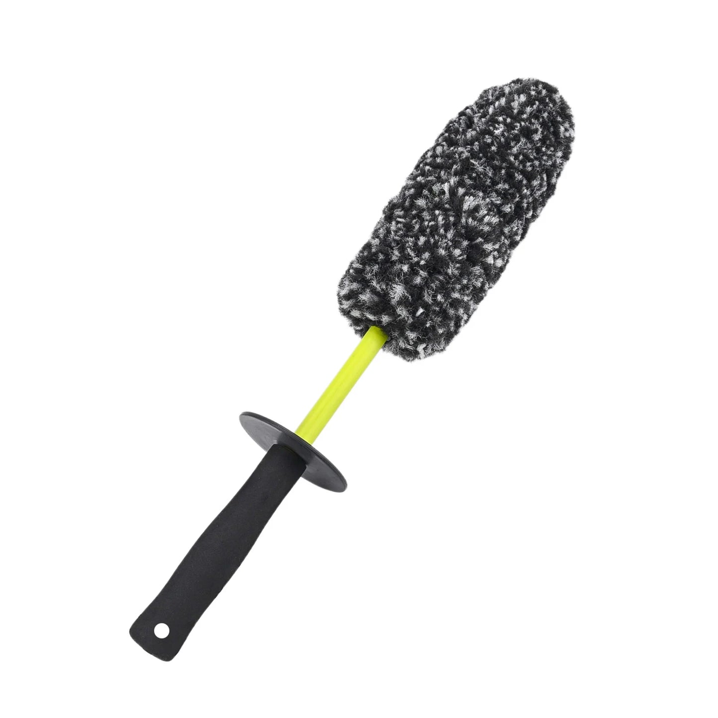 BEAR FORCE Gray-Green Wheel Rim Cleaning Brush,Non-Metal Soft Synthetic Wool Bristles, High Water Absorbency, for Car Wheels