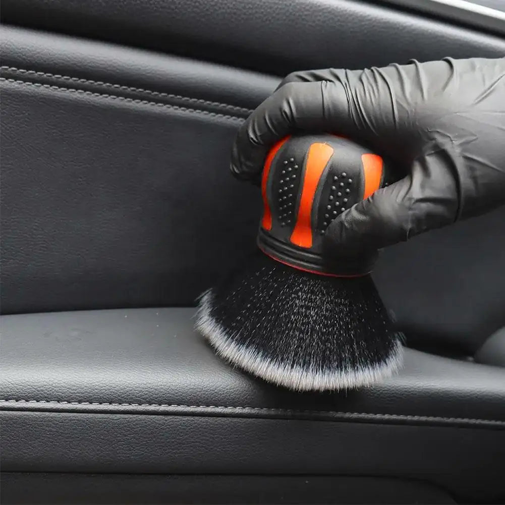 Car Interior Detail Brush Cleaning Maintenance Car Air Conditioner Air Vent Dust Soft Bristle Brush Car Cleaning Care Brush