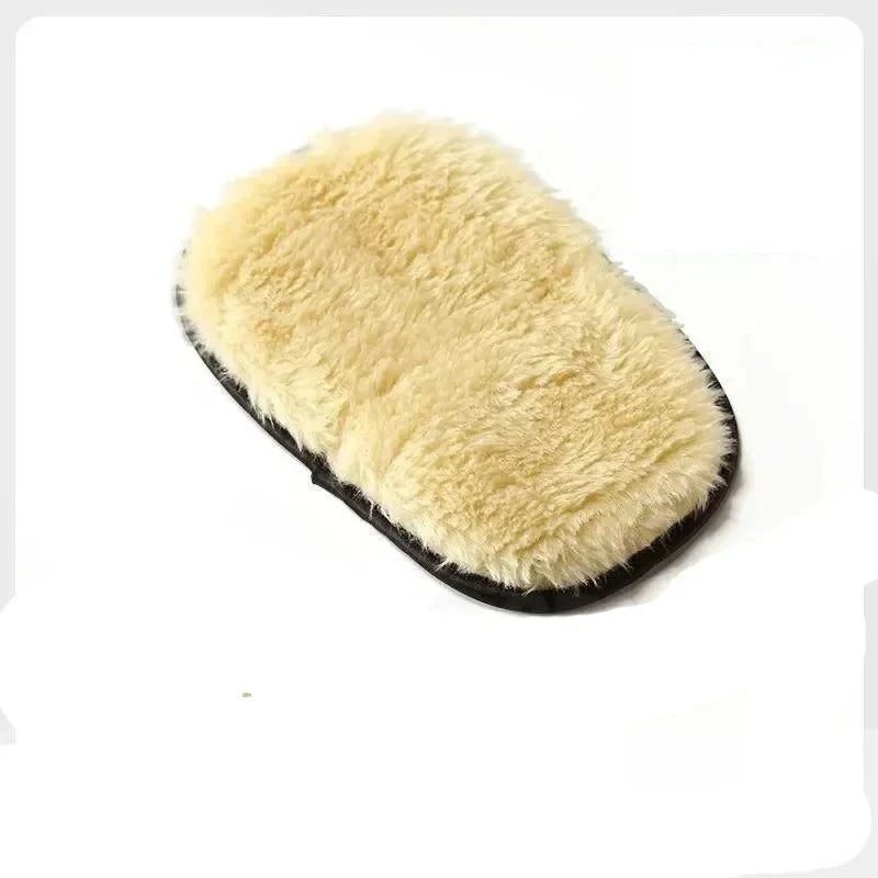 Super Soft Microfiber Wool Car Wash Gloves Mitts Scratch Free Cleaning Polishing Cloth for Auto Detailing Care Accessories