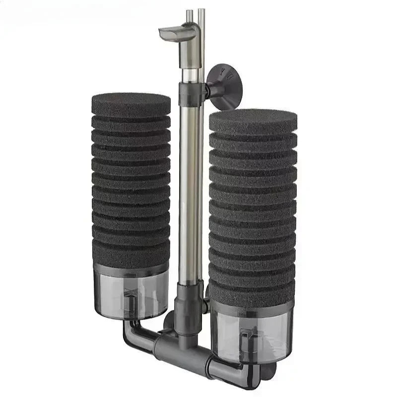 New Aquarium Filter for Aquarium Fish Tank Air Pump Skimmer Biochemical Sponge Filter Aquarium Bio Filters Filtro Aquario