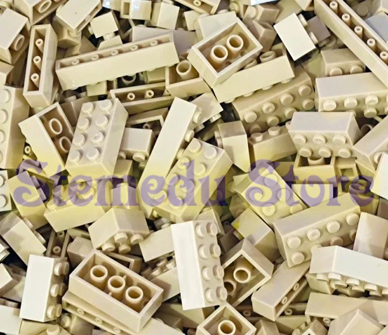 125/250g Building Blocks Bulk Lot Pack Sorted By Color Bricks Block Plate Toys Small Particles Bulk Compatible LeDUO