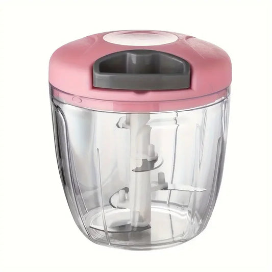 1pc, Vegetable Cutter, Multifunctional Garlic Masher, Manual Food Chopper, Vegetable Chopper, Creative Garlic Crusher, Meat Mash