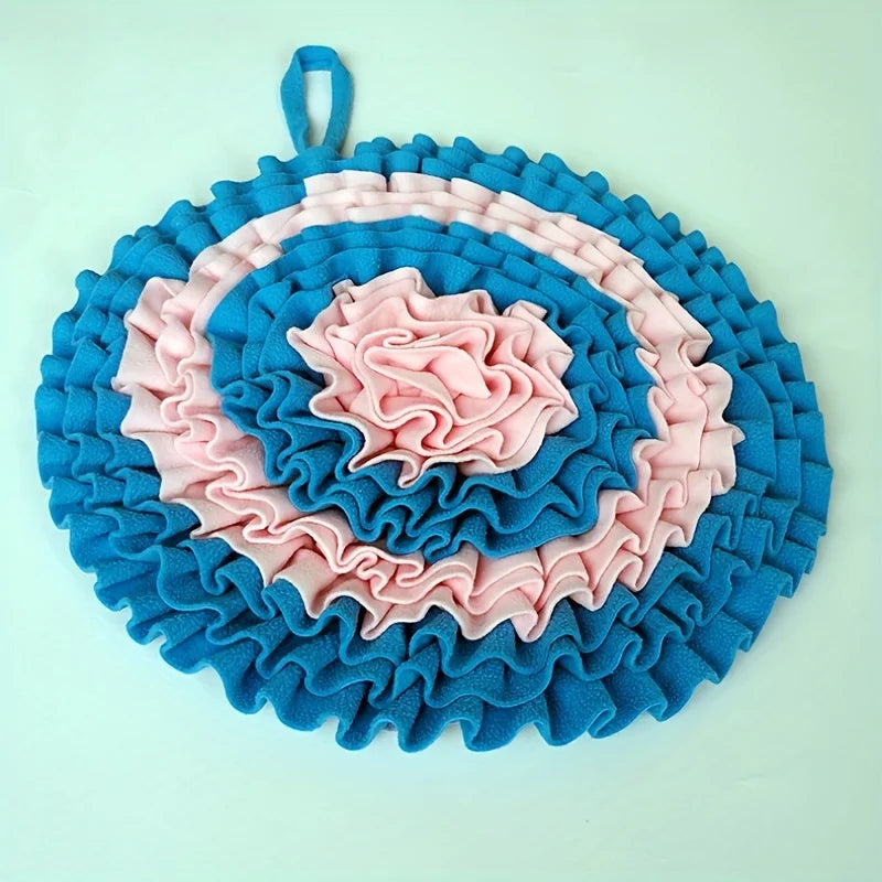 Dog Snuffle Mat for Dogs  Reduces Boredom & Anxiety Slow Eating & Smell Training Dog Brain Stimulating Toys  Small Dog Bed