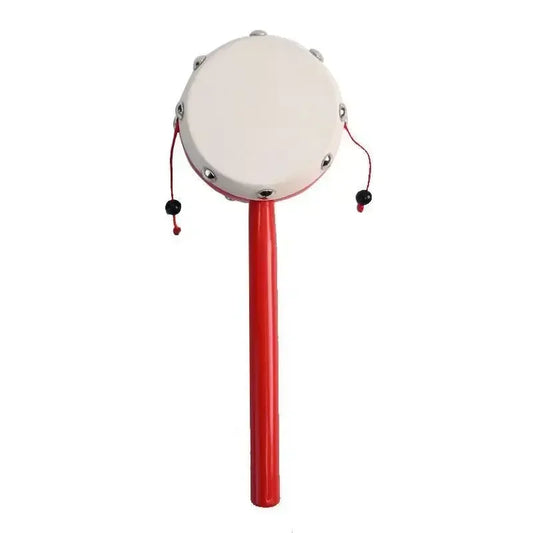 Chinese Spinning Rattle Drum Percussion Noisemakers Instruments Music Kids Boys Girls Party Favors Stocking Stuffers Gifts