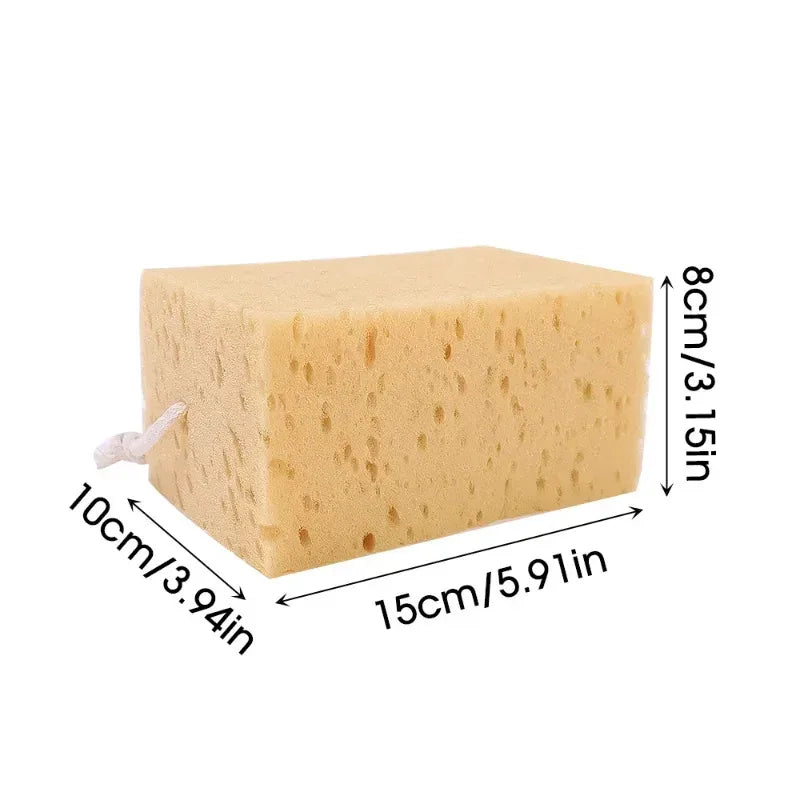 Car Washing Sponge Large Honeycomb Sponges Brush Dusting Detailing Washing Sponge Car Cleaning Tools Motorcycle Car Accessories