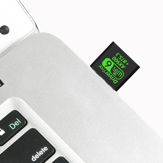 USB WiFi 6 Bluetooth-Compatible 5.3 Adapter Mini USB WiFi Dongle 900Mbps Wireless Network External Receiver Dual Band 2.4/5.8GHz