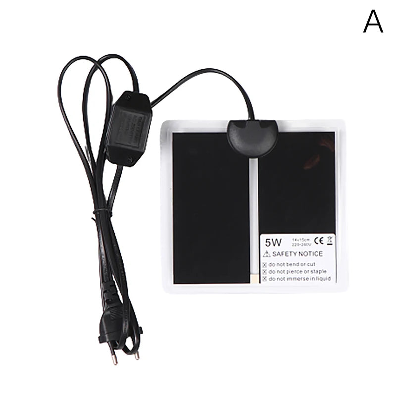 5-45W Terrarium Reptiles Heat Mat Climbing Pet Heating Warm Pads Adjustable Temperature Controller Mats EU/US