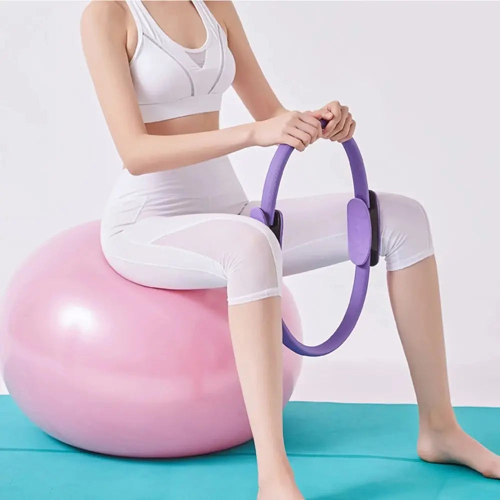 38cm Women Lose Weight Home Workout Pilate Equipment Gym Accessories Yoga Circles Magic Circle Fitness Circles Pilates Ring