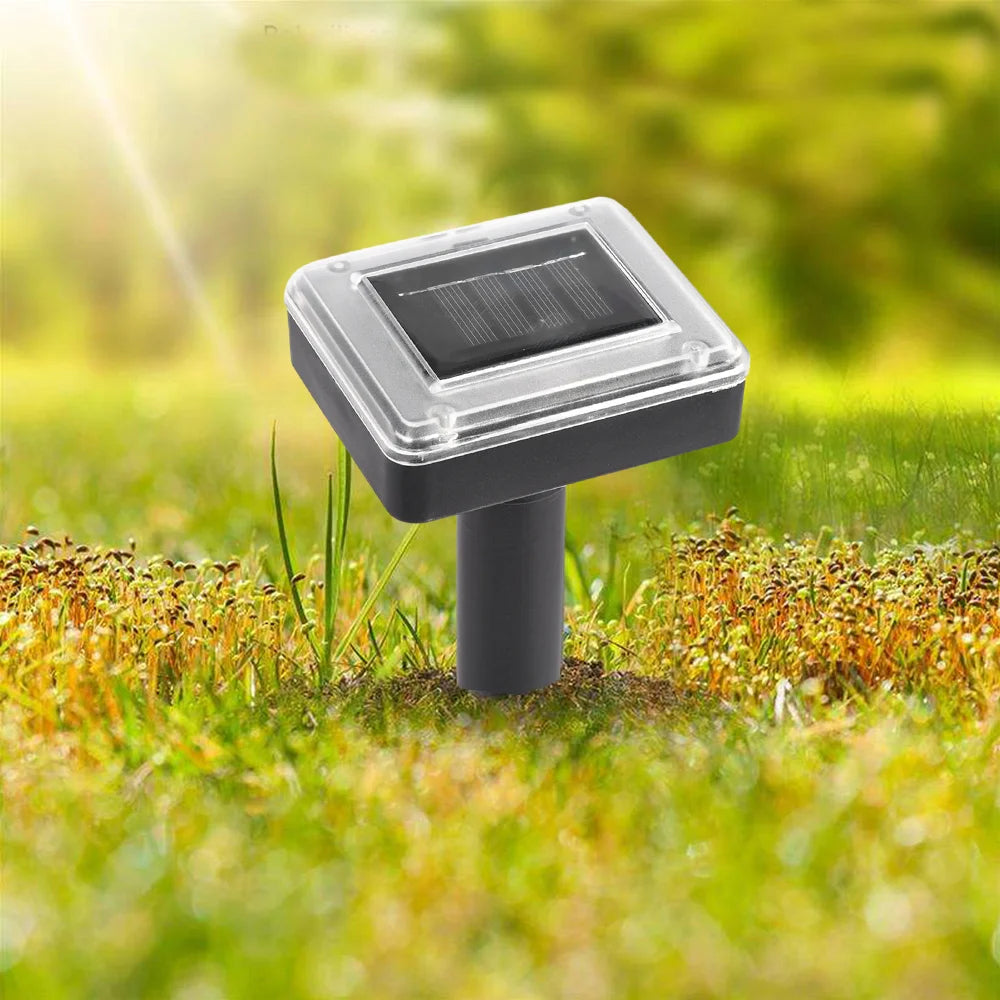 2-20PCS Garden Snake Repeller Ultrasonic Solar Powered Snake Pest Repellents