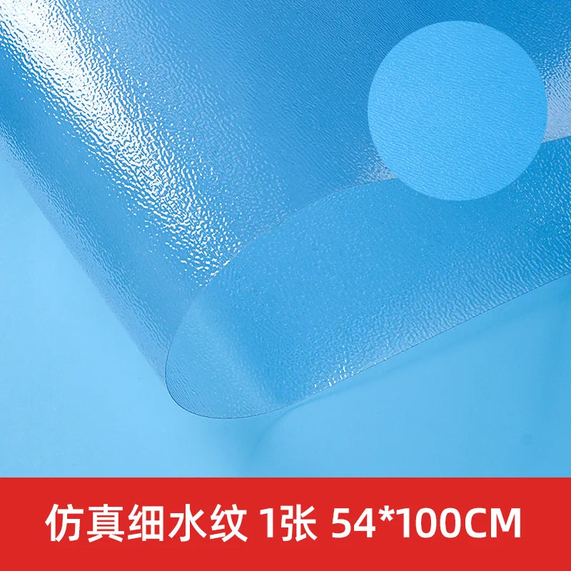 Realistic Water Effect Transparent PVC Film for Diorama Water Lake River Surface Hobby Model Scenery Sheets Pre-Cut Self-Adhesiv