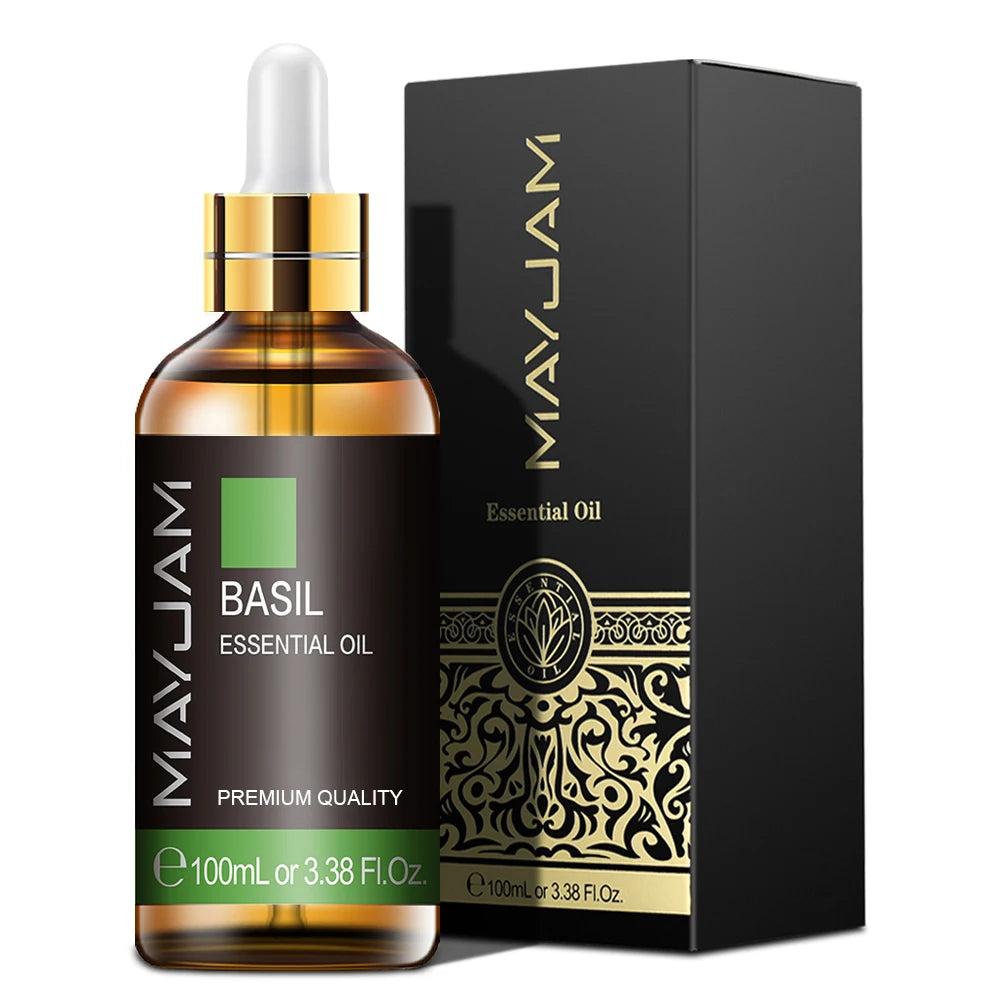 100ml with Dropper Myrrh Camphor Fennel Juniper Pure Natural Aromatherapy Essential Oil Refreshing Up Brain