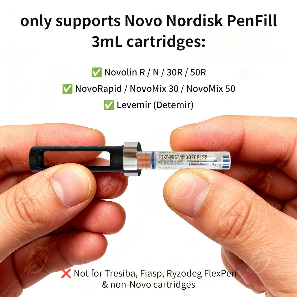 Insulin Injection Pen Compatible With Various Models Of Insulin From Novo4