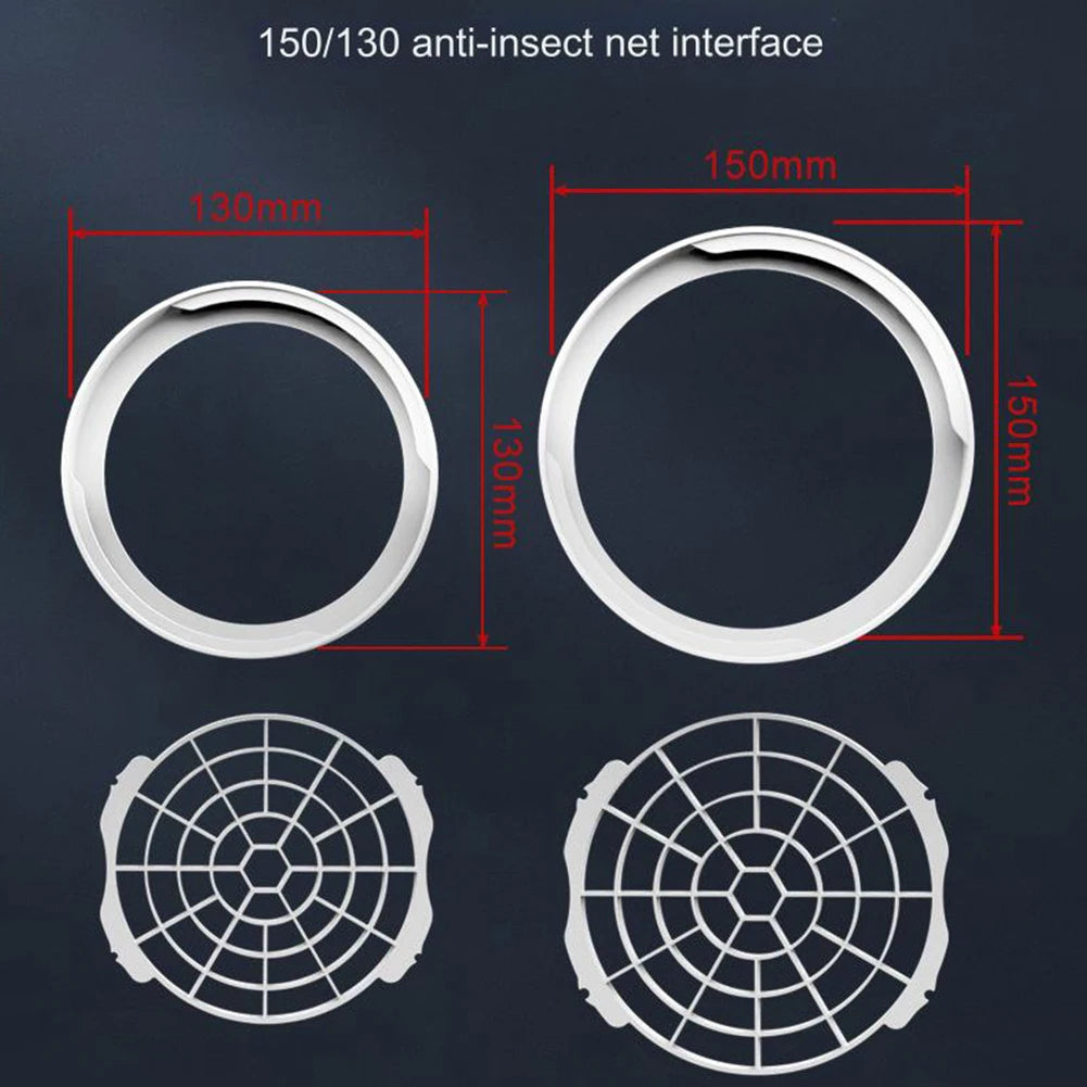 Portable Air Conditioner Dust-Proof Net Mobile Air Conditioner Exhaust Duct Adapter Baf For Window Adapter Filter Screen 13/15cm