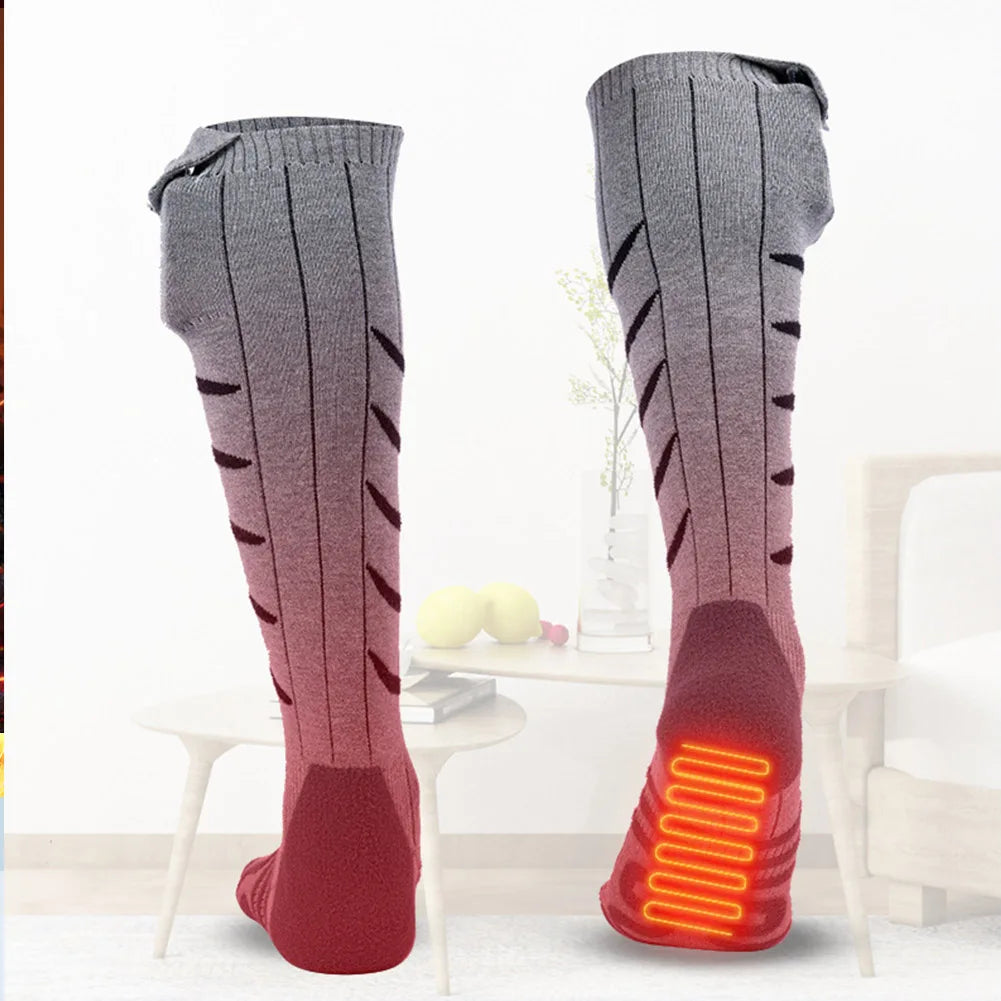 Electric Heated Socks Without battery Cold-Proof Winter Warm Thermal Socks Fast Heating Socks Washable for Outdoor Skiing Hiking