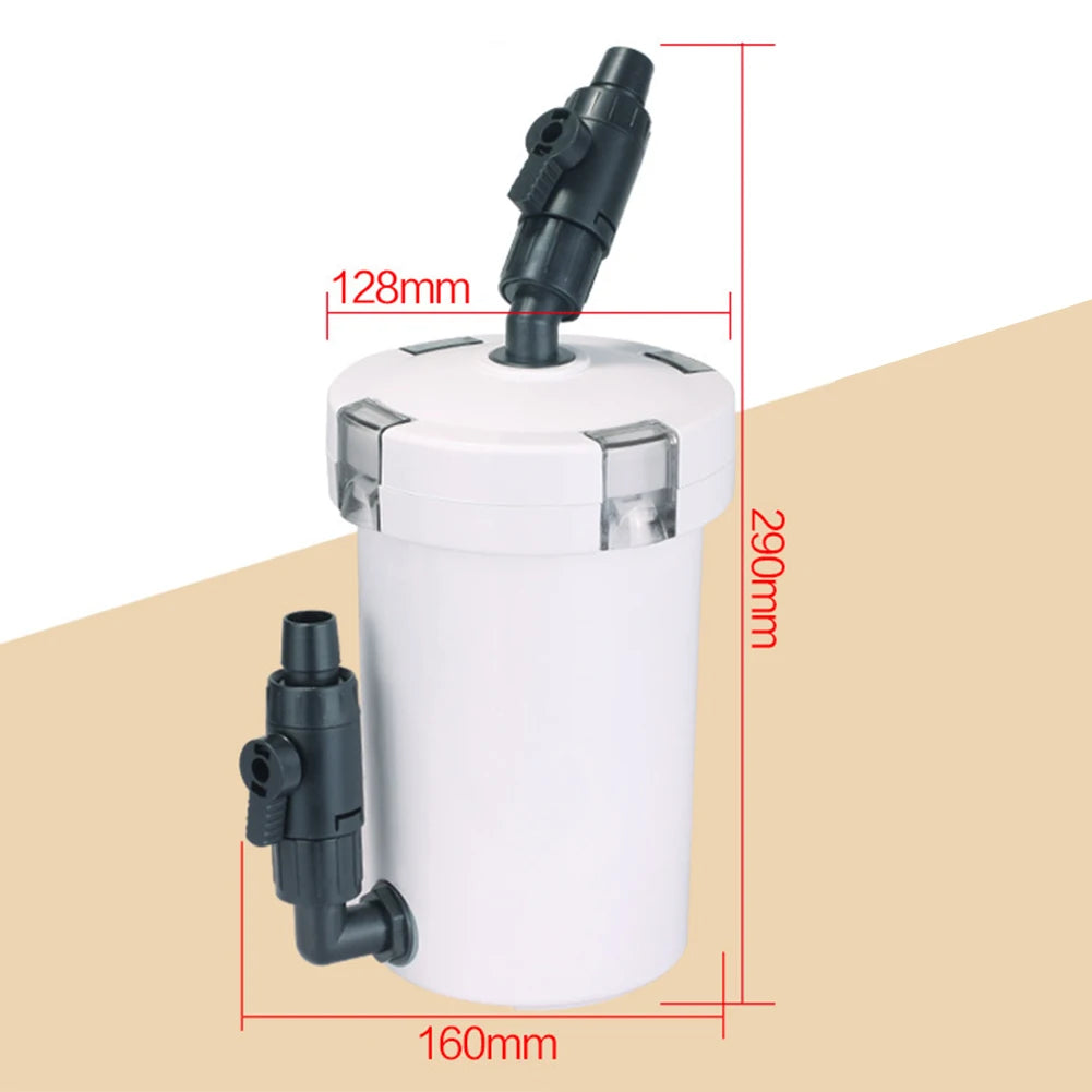 Aquarium Filter Bucket Fish Tank Ultra-quiet External Canister HW-602/HW-603