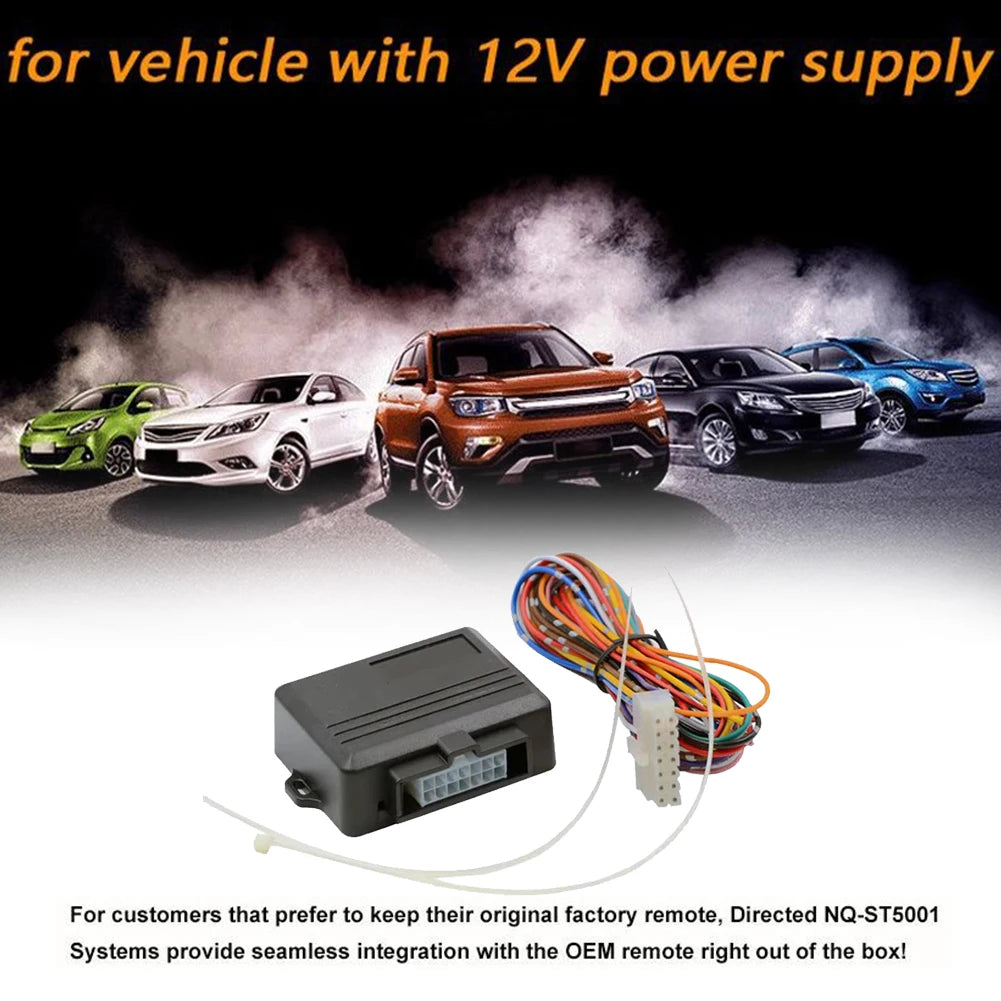 Remote Engine Start Stop with Remote Control Car Starting Module 12V Pre-heating Auto Starter Module Anti-theft Car Accessories