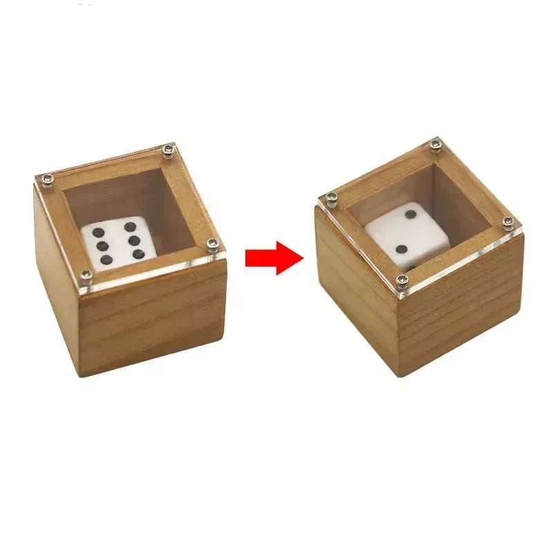 Magic Dice Magic Props Dice Trick Dot Number Change Dice Magic Stage Illusion Props Toys For Kids Adults
